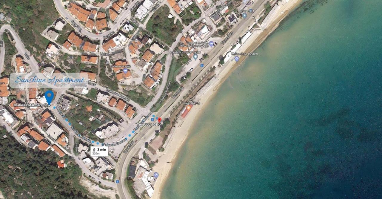 Sunshine Apartment Kavala Exterior foto